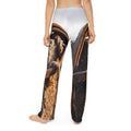 Kids Lounge Pants with Rustic Leather Art