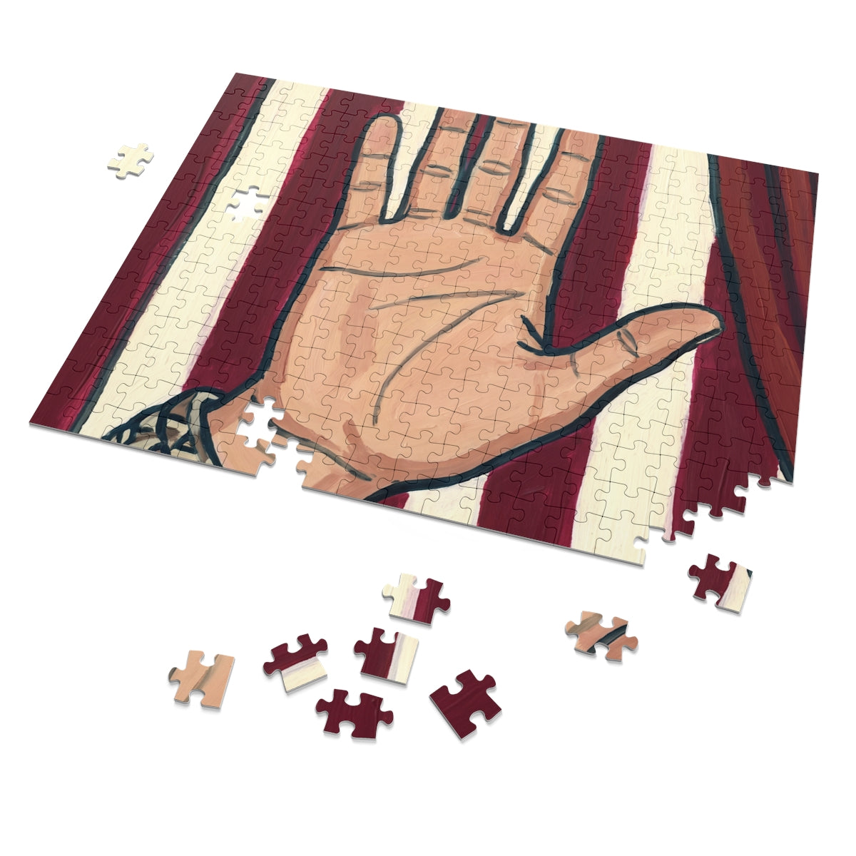 Jigsaw Puzzle with Tin - Modernist Redux Puzzle (30, 110......