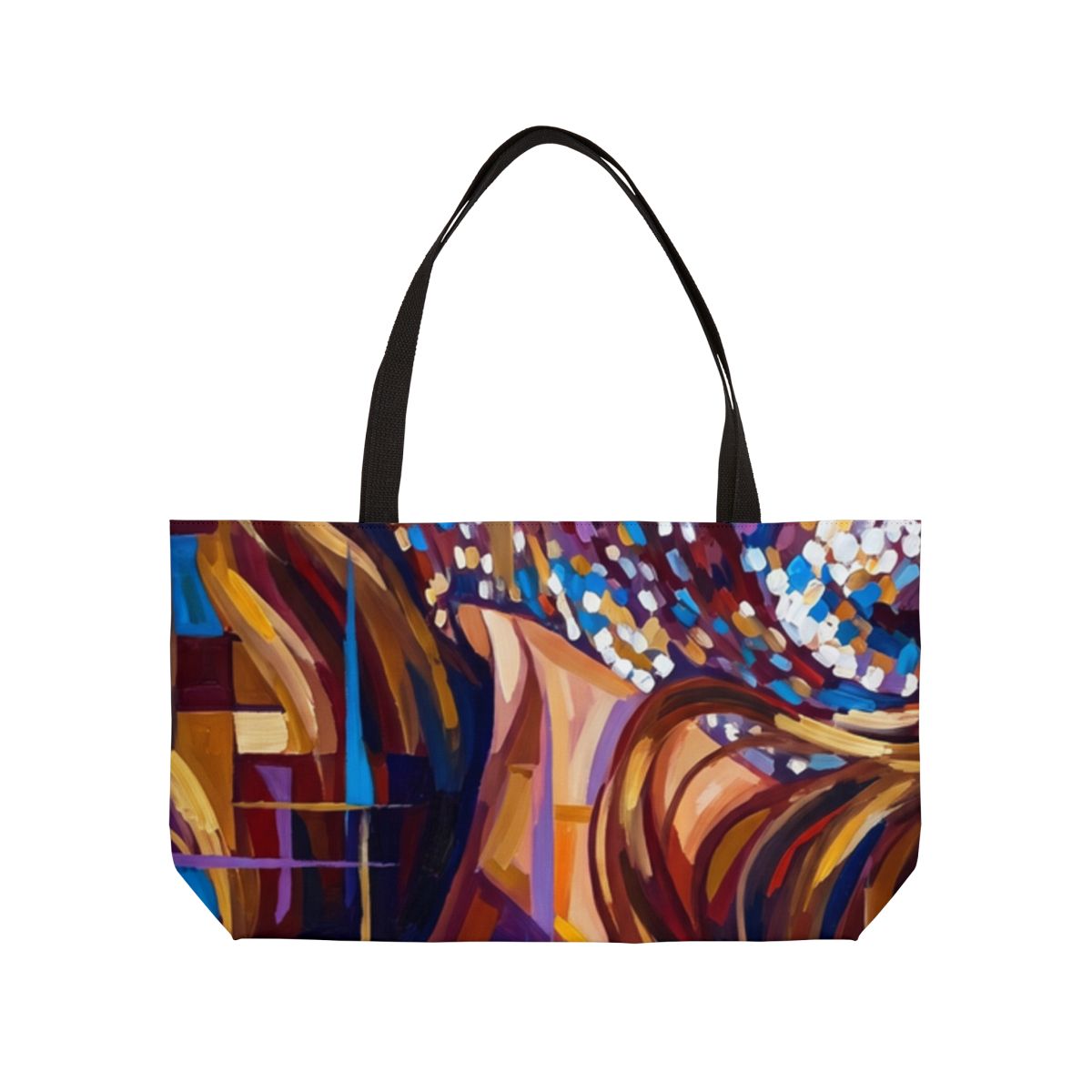 Weekender Tote Bag - Shattered Elegance | Echovira Gallery