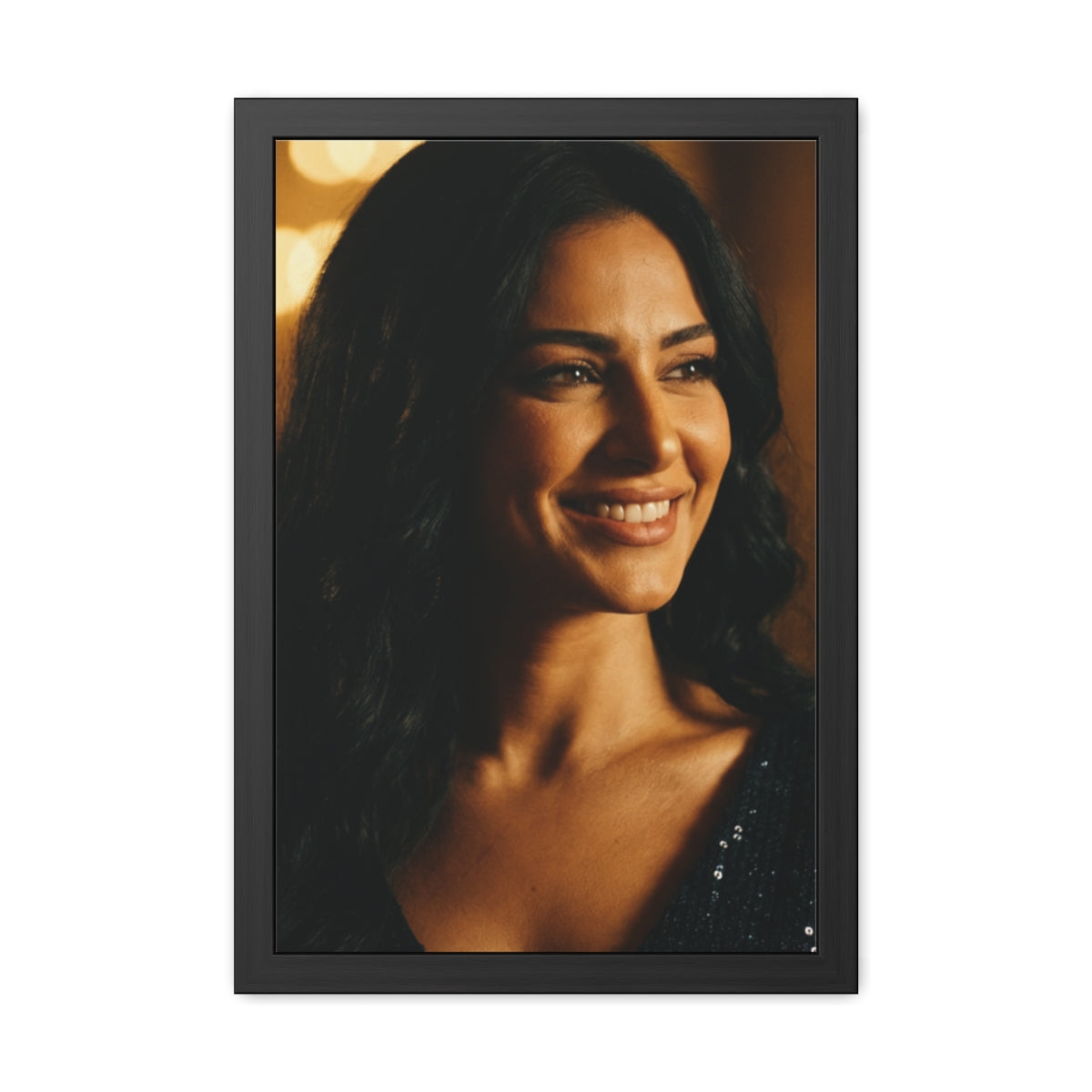 Framed Poster - Cinematic Portrait — Portrait