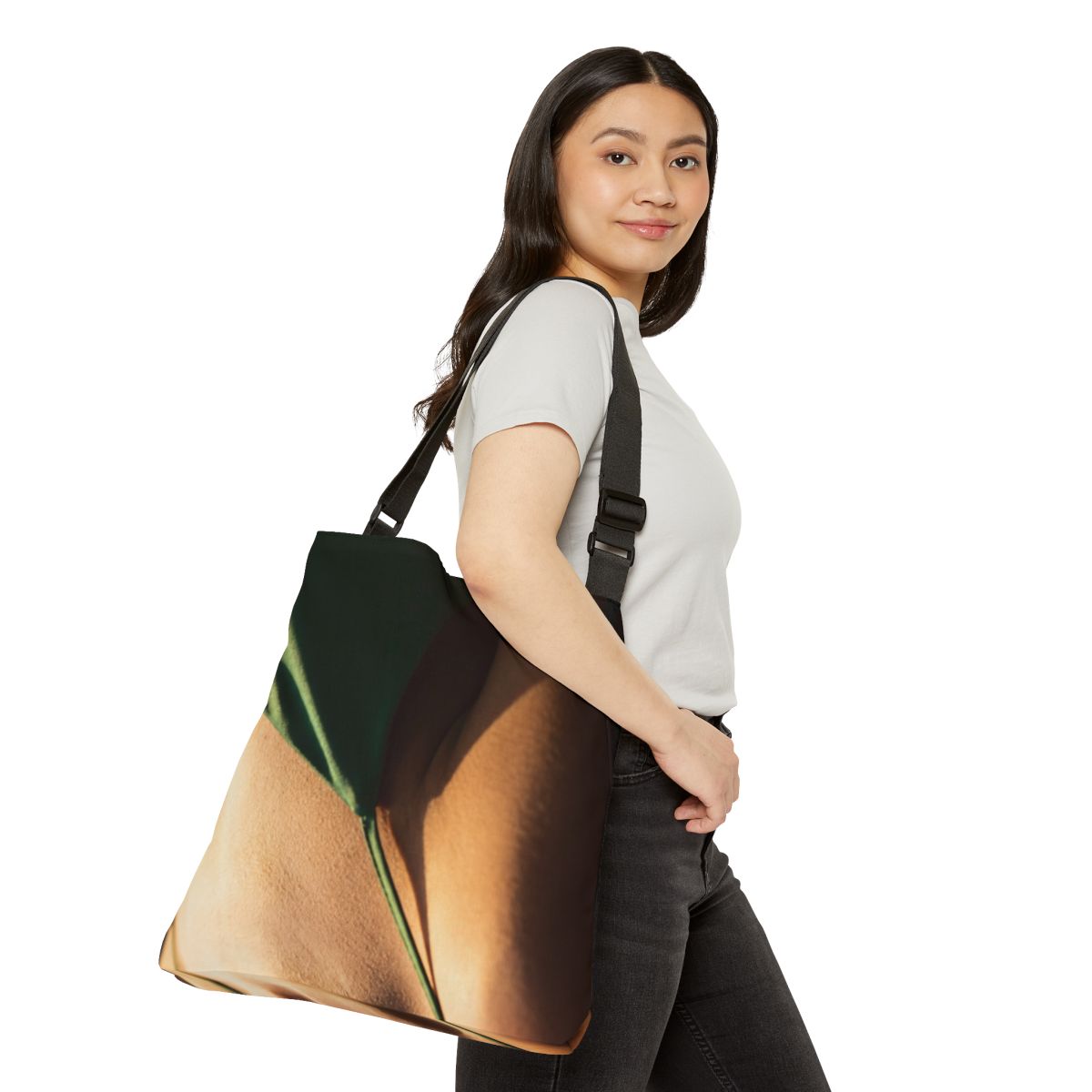Adjustable Tote Bag - Radiant Emerald Carry
