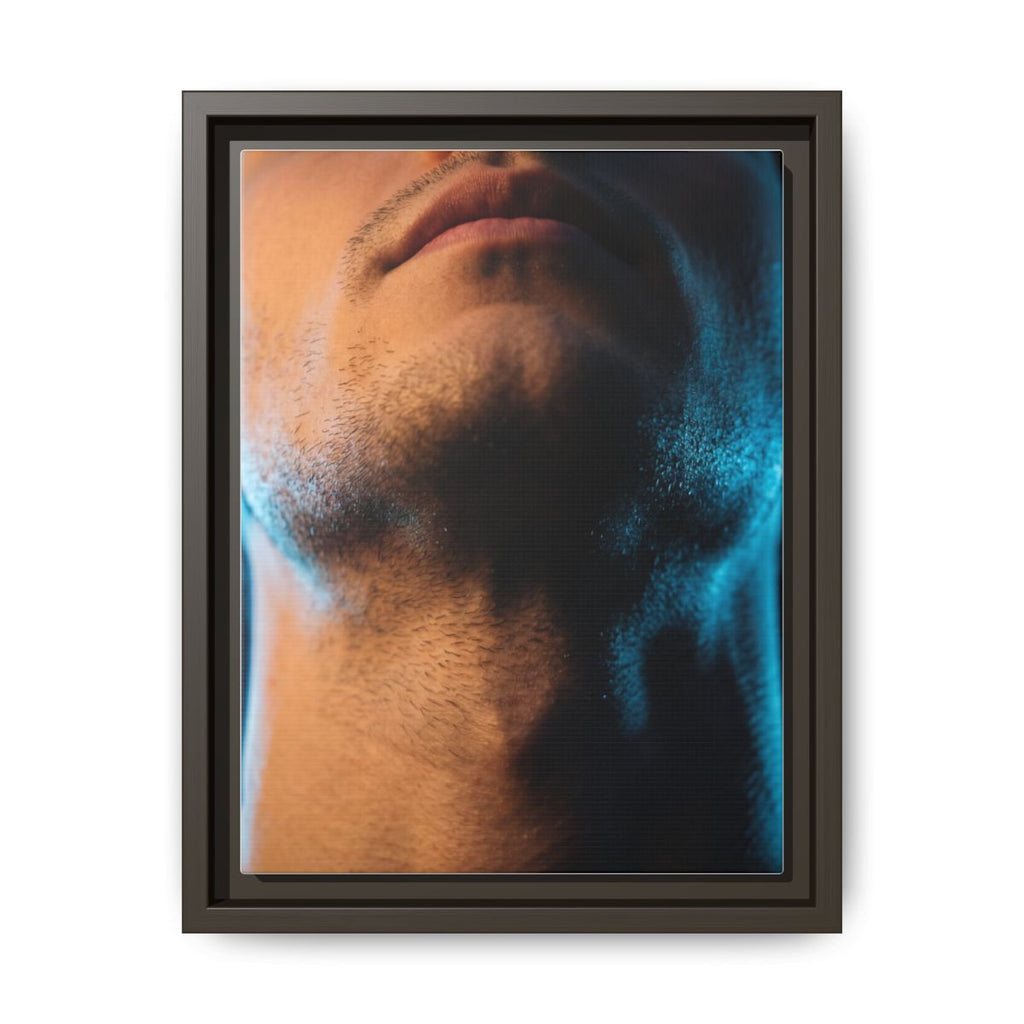 Framed Matte Canvas - Neon Noir