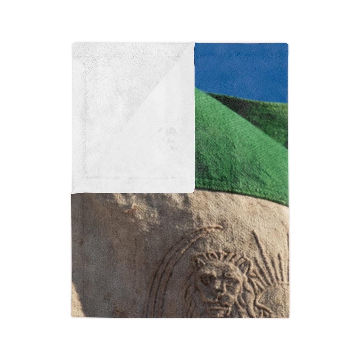 Velveteen Blanket - Vintage Lion