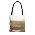 Tote Bag - The Infinite Touch | Ethereal Coastal Art |...