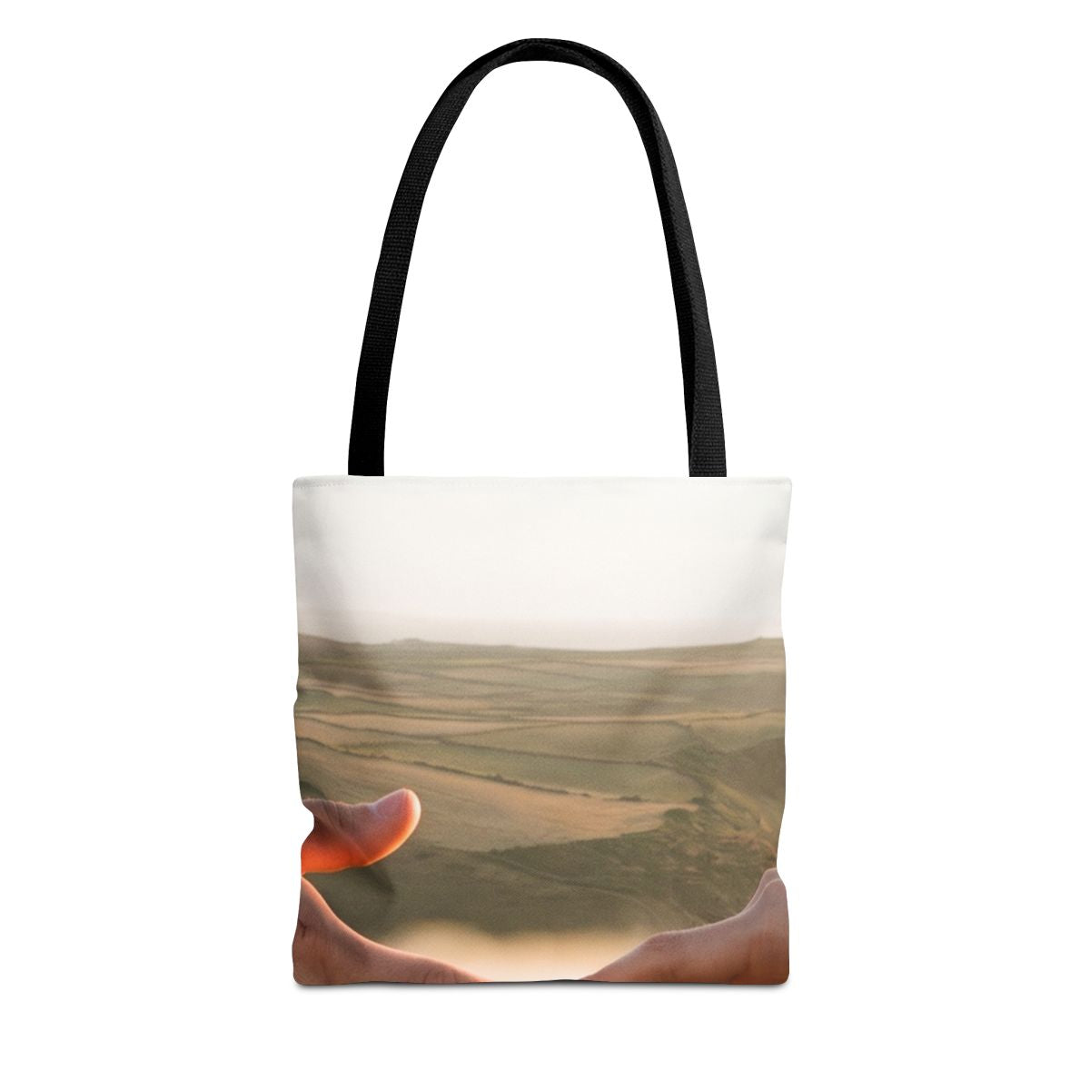 Tote Bag - The Infinite Touch | Ethereal Coastal Art |...