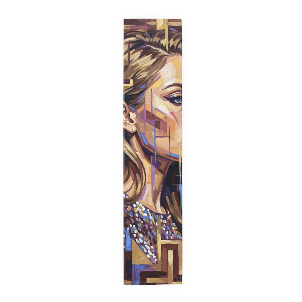 Table Runner - Shattered Elegance | Echovira Gallery