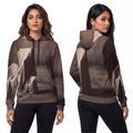 Athletic Hoodie - Draped Silence Still Life Art - Shadowed...