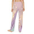 Pantalones de descanso para niños con arte abstracto pastel