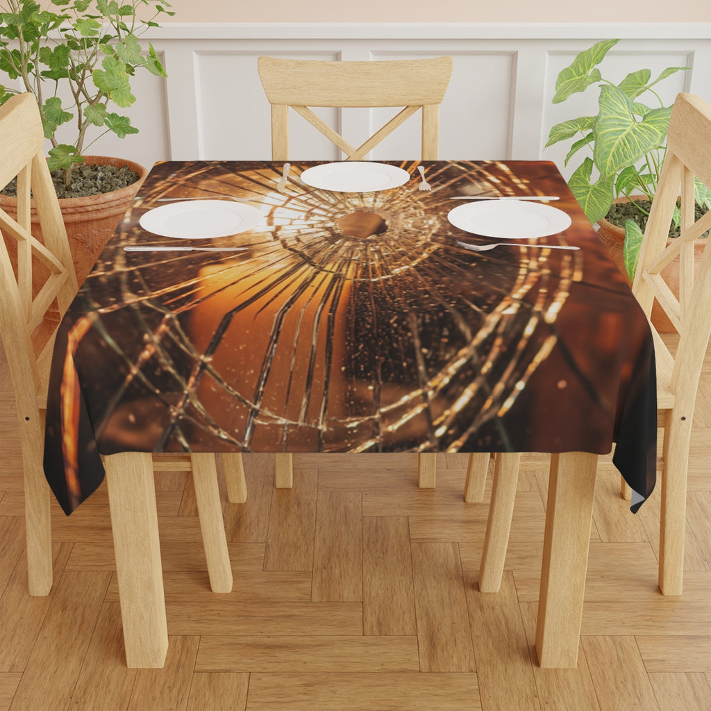 Tablecloth - Moody Fractured Glass