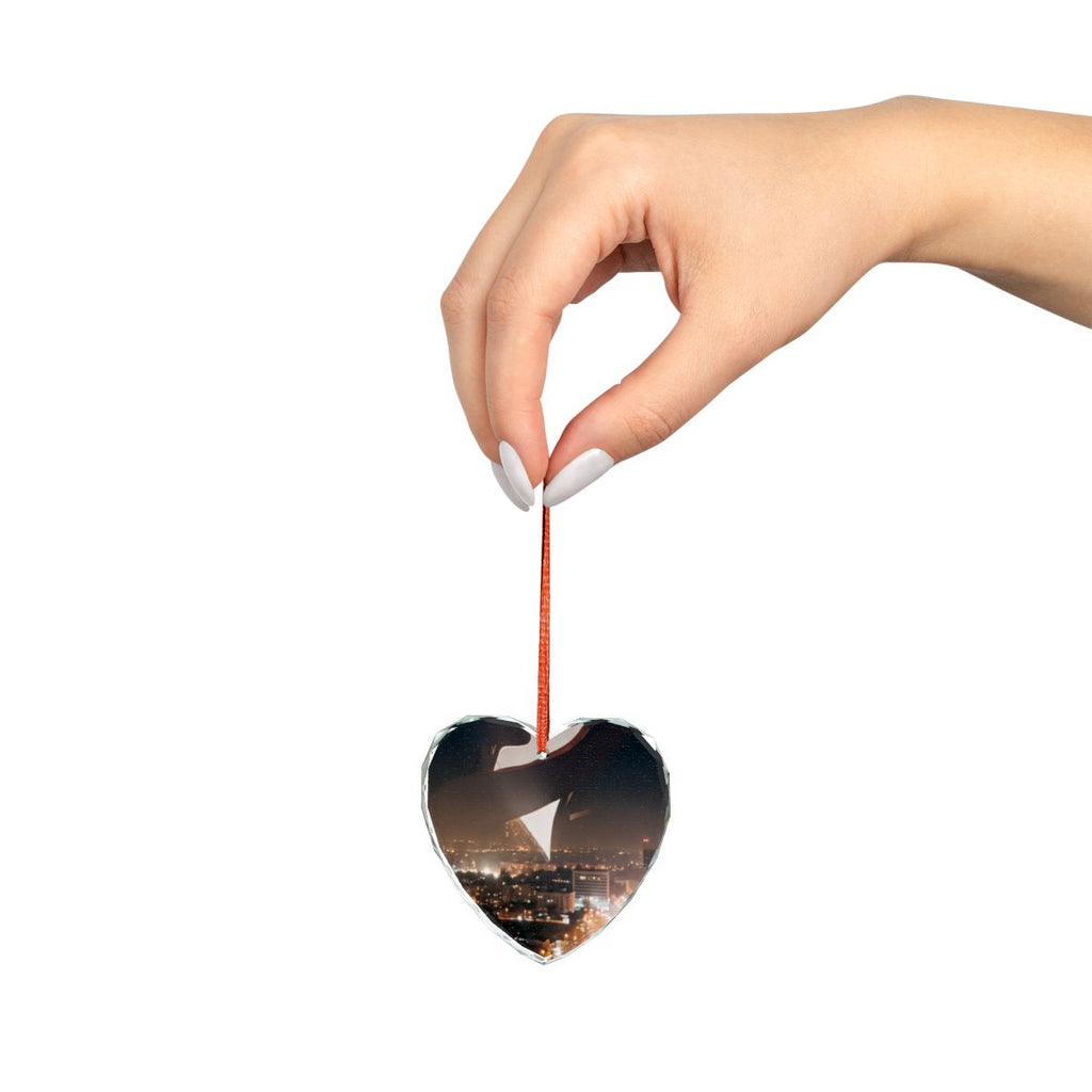 Crystal Glass Ornament - Metropolitan Twilight | Echovira...