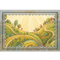 Hand Flag - Smiling Sun Valley Parade Flag (1 & 5 pcs) |...