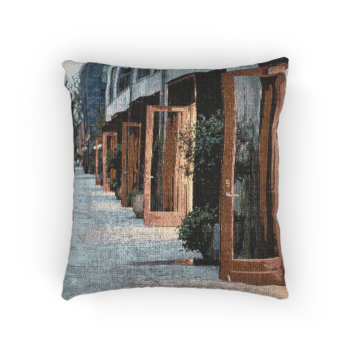 Woven Pillow - Twilight Promenade Accent | Echovira Gallery