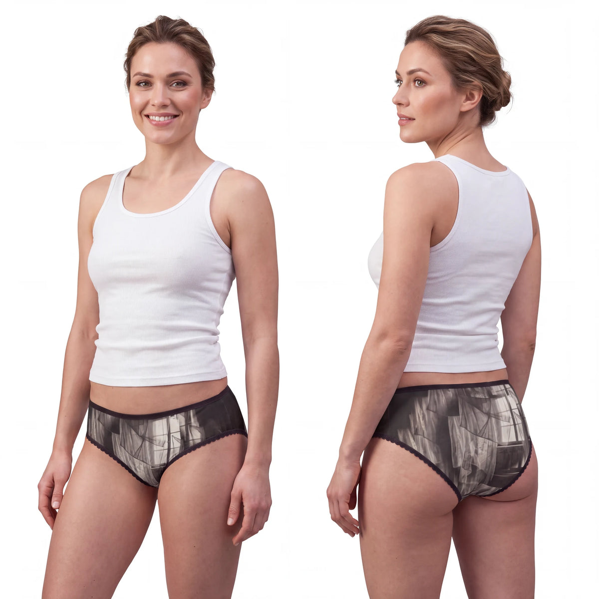 Women's Briefs - Spectral Veils | Echovira Gallery