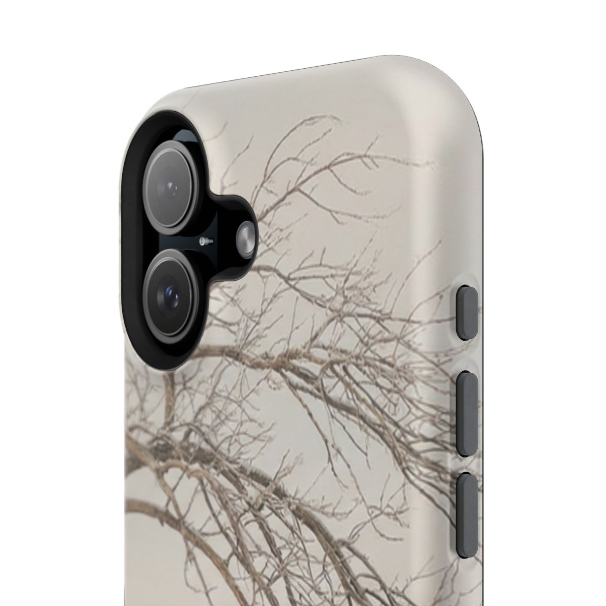 Impact-Resistant Cases - Tough Phone Case - Winter Tree Vibe— sizes part 1/2