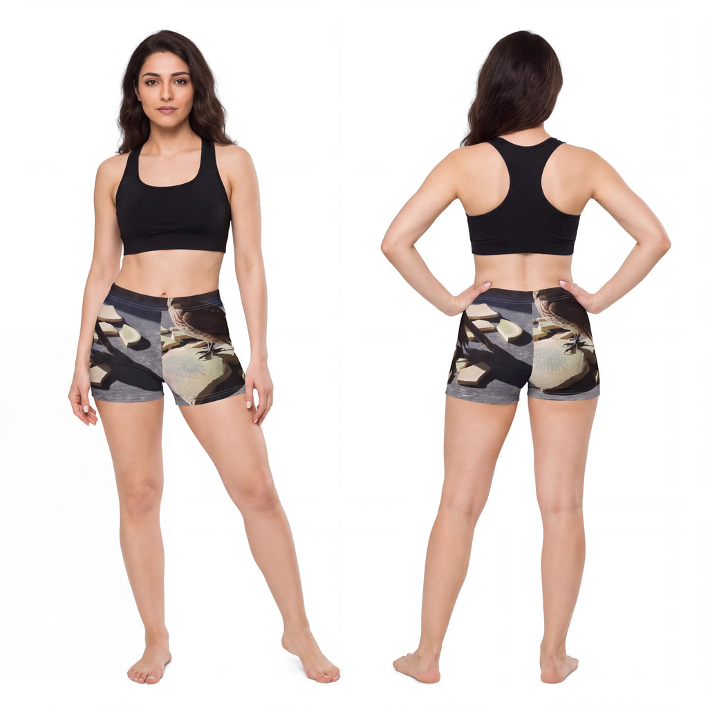 Women's Shorts - Sentinel on Broken Clay | Echovira Gallery
