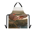 Apron - The Infinite Touch | Ethereal Coastal Art | Echovira...