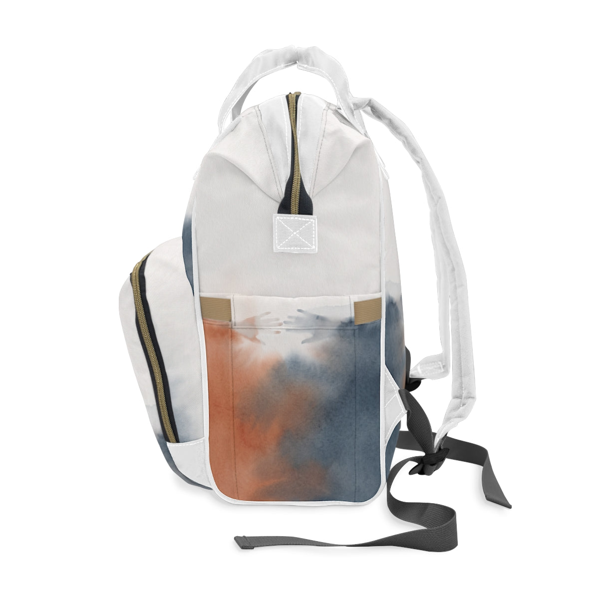 Minimalist Watercolor Art Diaper Backpack