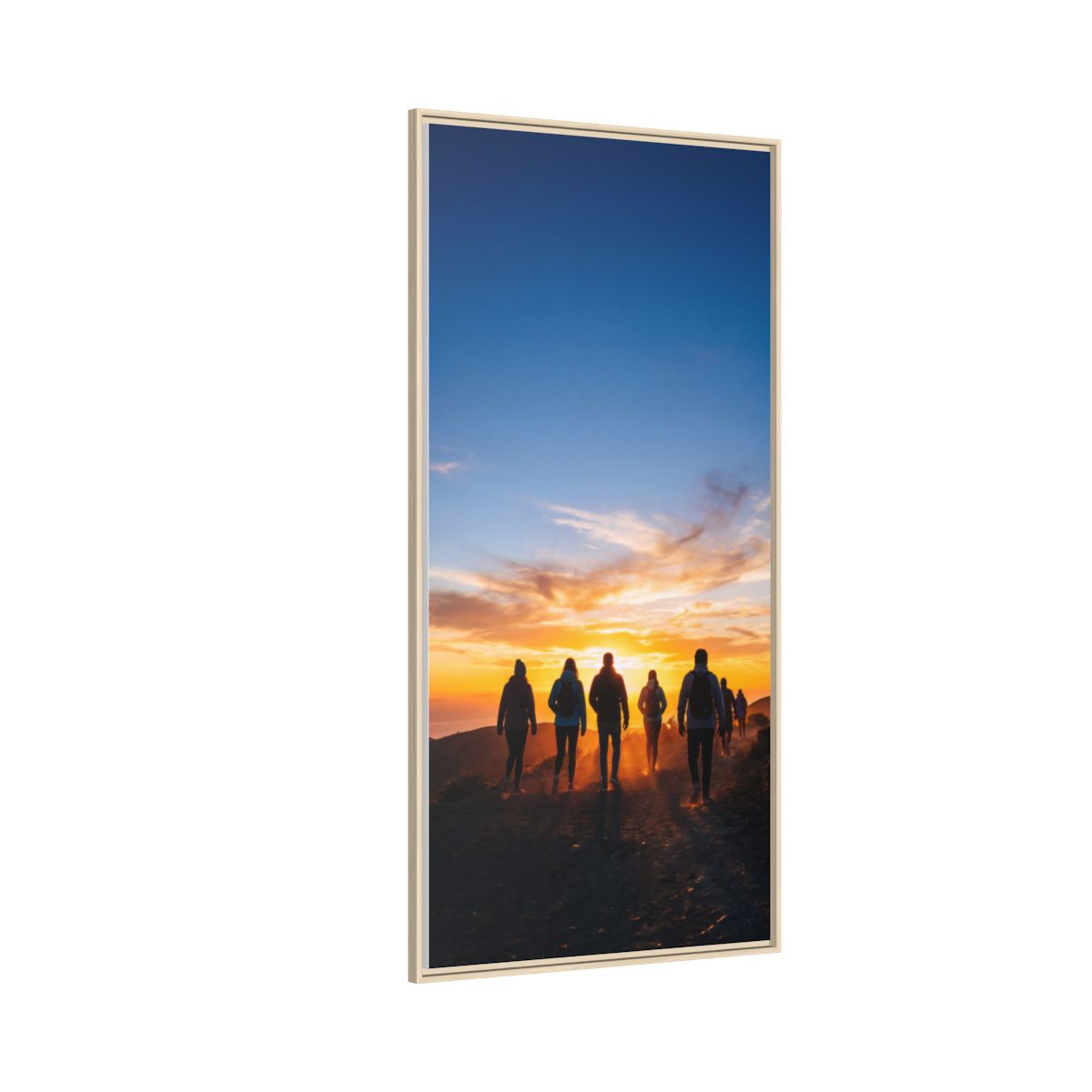 Matte Canvas, Framed - Epic Dawn Trek