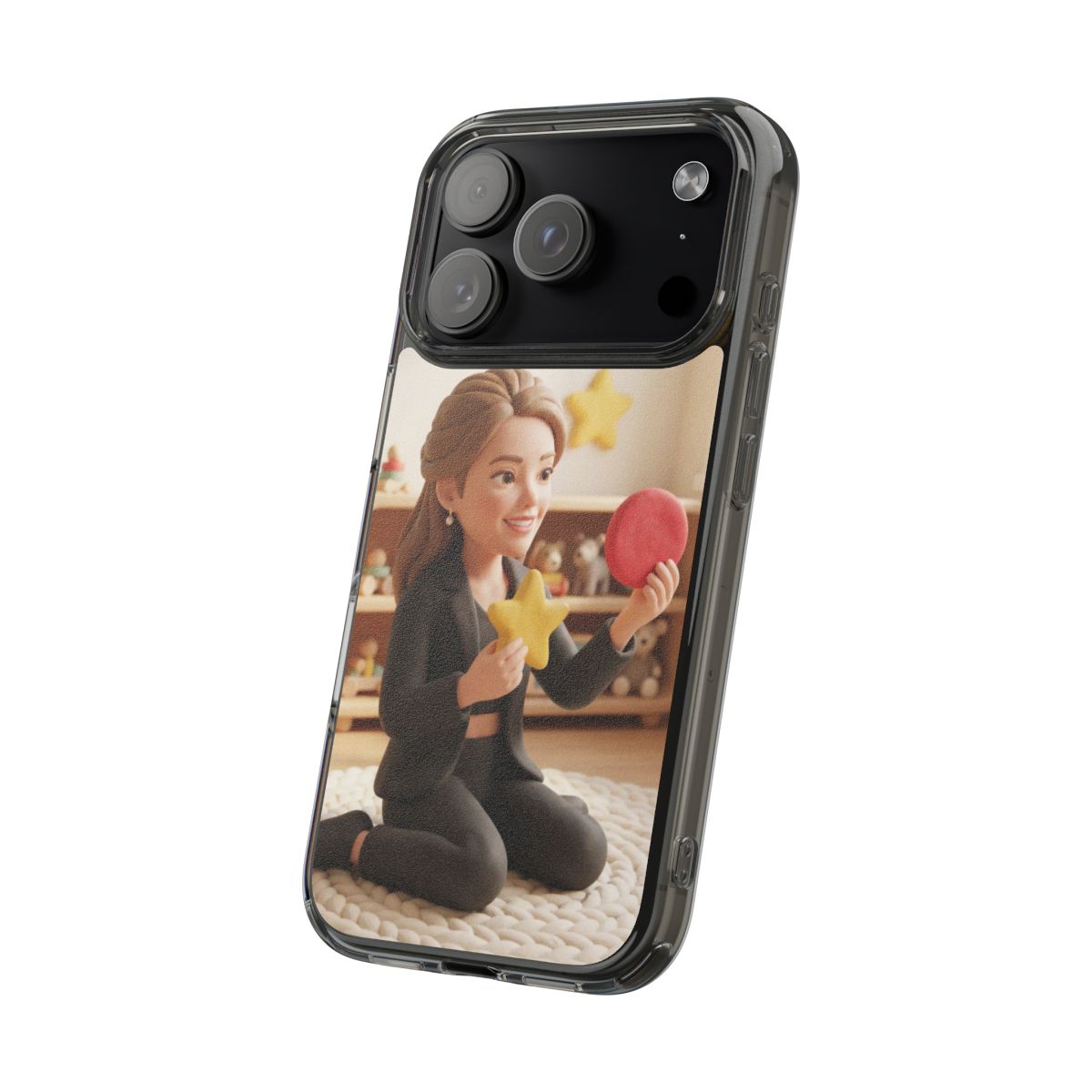 Clear Impact-Resistant Cases - Clear Phone Case - Sculpted...