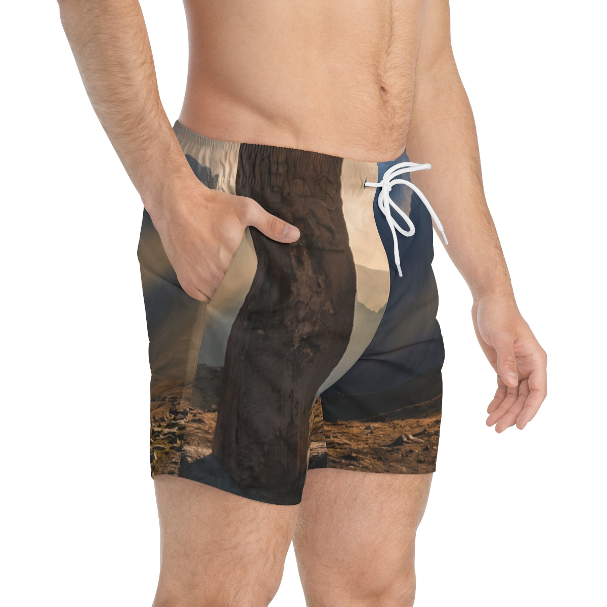 Swim Trunks - Ancient Ruins Aesthetic