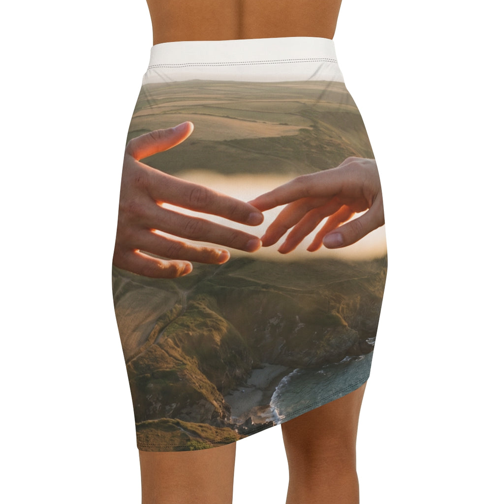 Women's Mid-Waist Pencil Skirt - The Infinite Touch |... |...