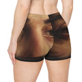 Women's Shorts with Chiaroscuro Portrait