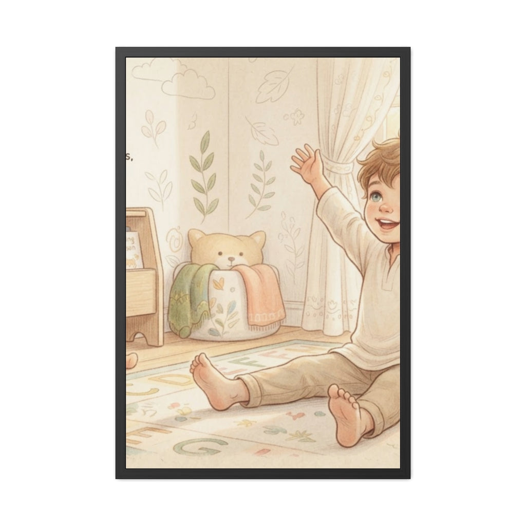 Framed Posters - Wake Up and See (8×12, 9×11, 11×14, 11×17...