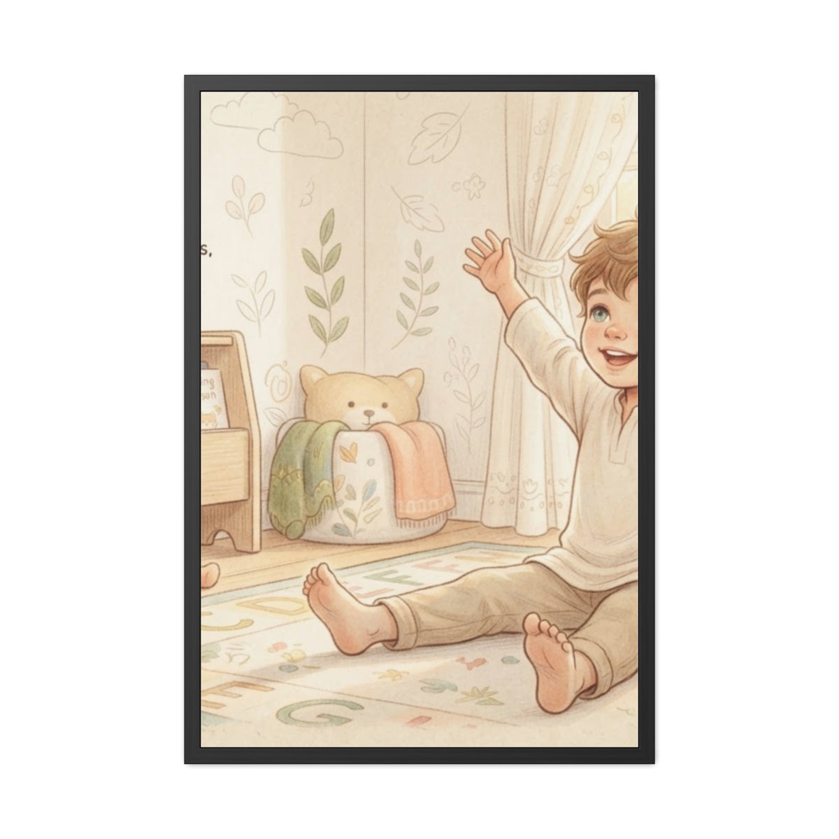 Framed Posters - Wake Up and See (8×12, 9×11, 11×14, 11×17...