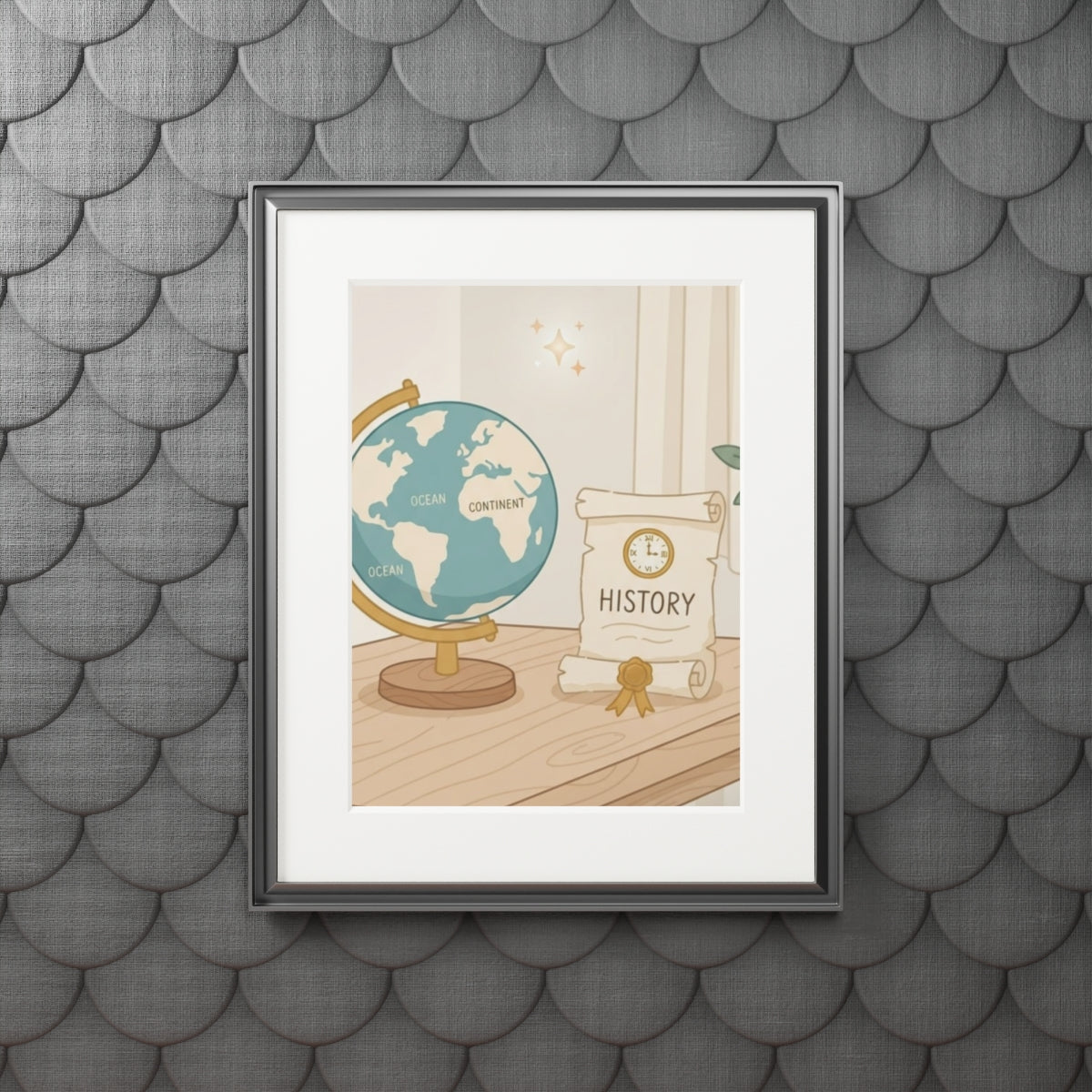Fine Art Print - Passepartout Scholar — Portrait (11×14 &......