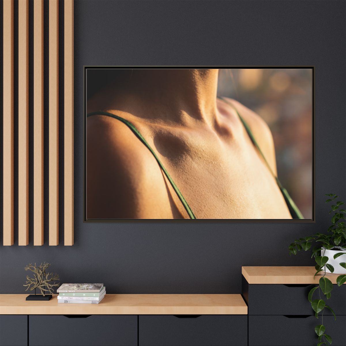 Matte Canvas Framed - Golden Hour Portrait