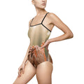 Women's One-piece Swimsuit - Golden Rays of Unity Wall Art |...