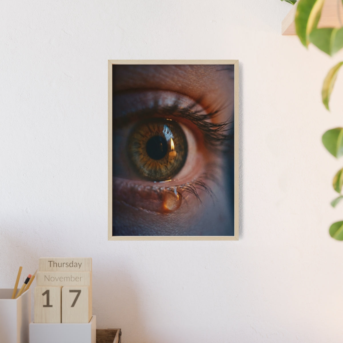Posters with Wooden Frame - Eye Art
