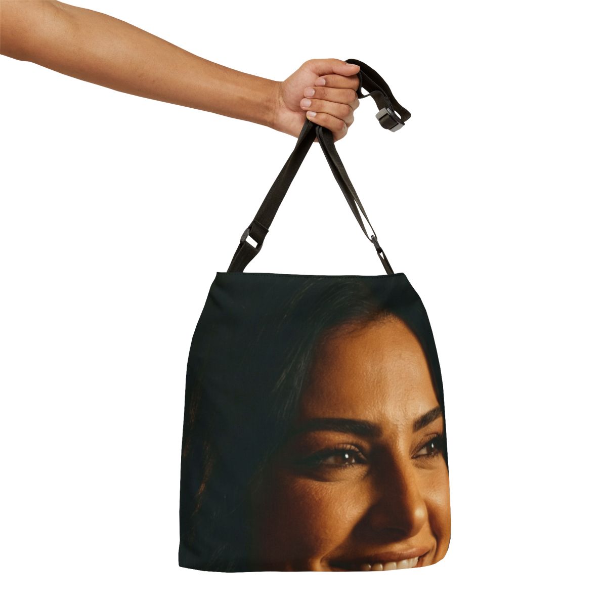 Adjustable Tote Bag - Golden Hour Sunset | Echovira Gallery
