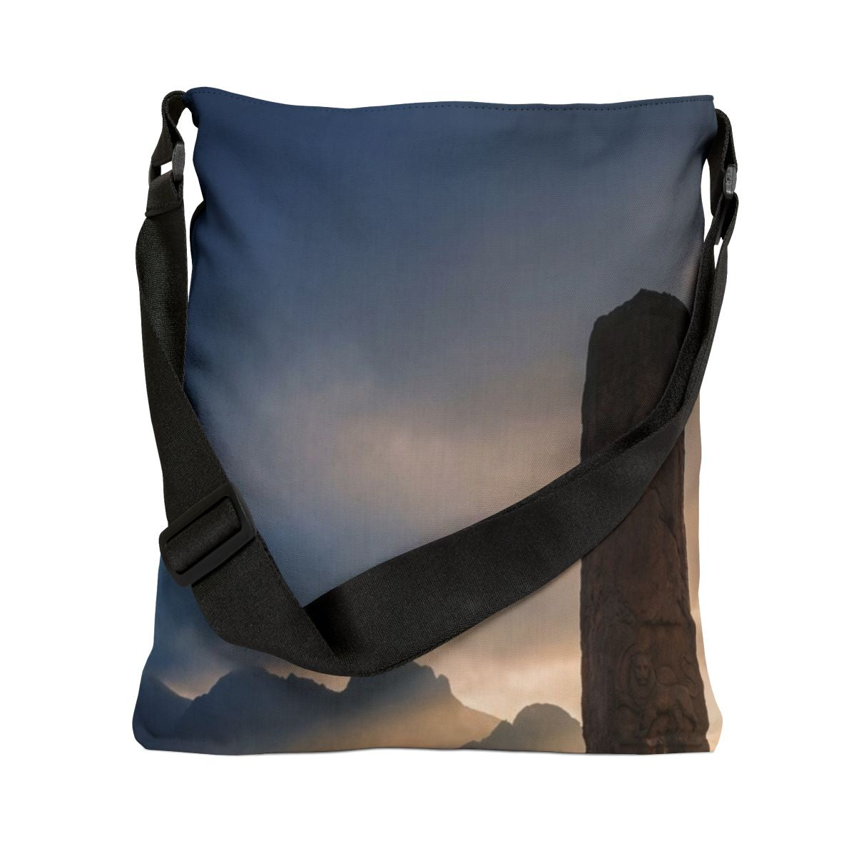 Adjustable Tote Bag - Mystic Ruins | Echovira Gallery