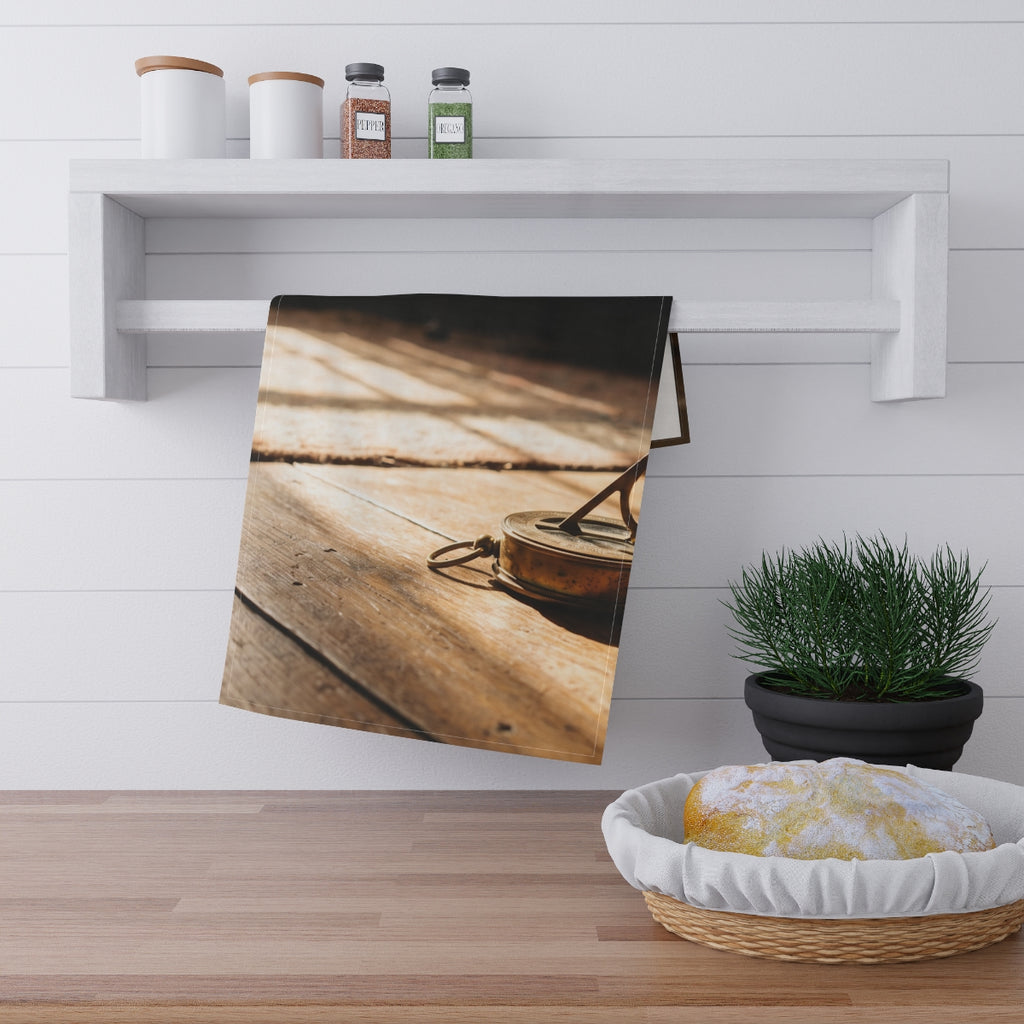 Tea Towels - Sundial Golden Hour Kitchen | Echovira Gallery
