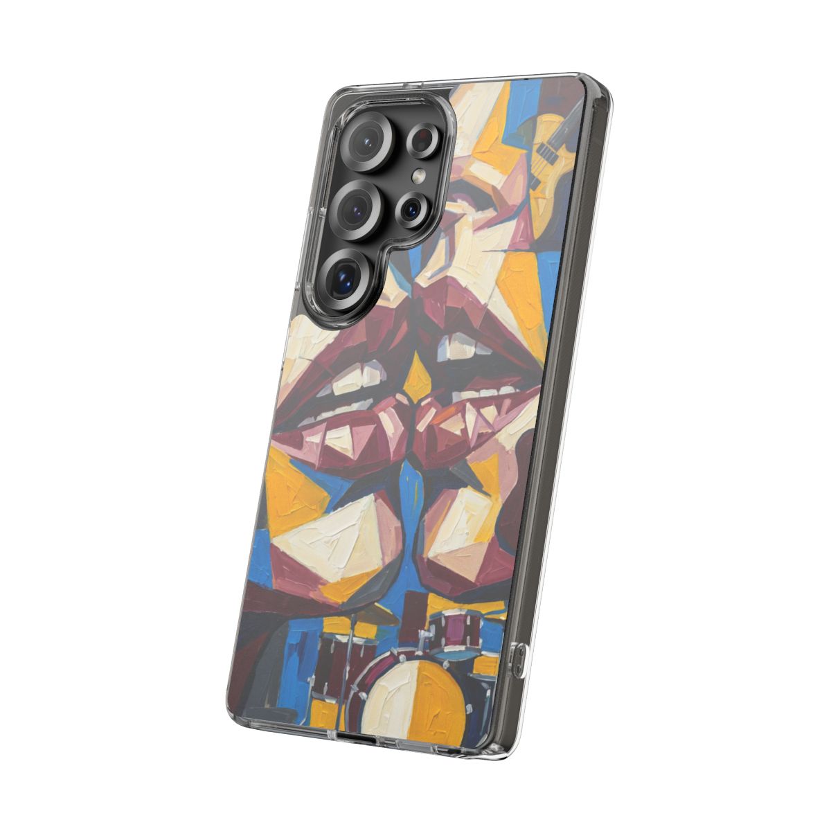 Clear Impact-Resistant Cases - Clear Phone Case - Electric...