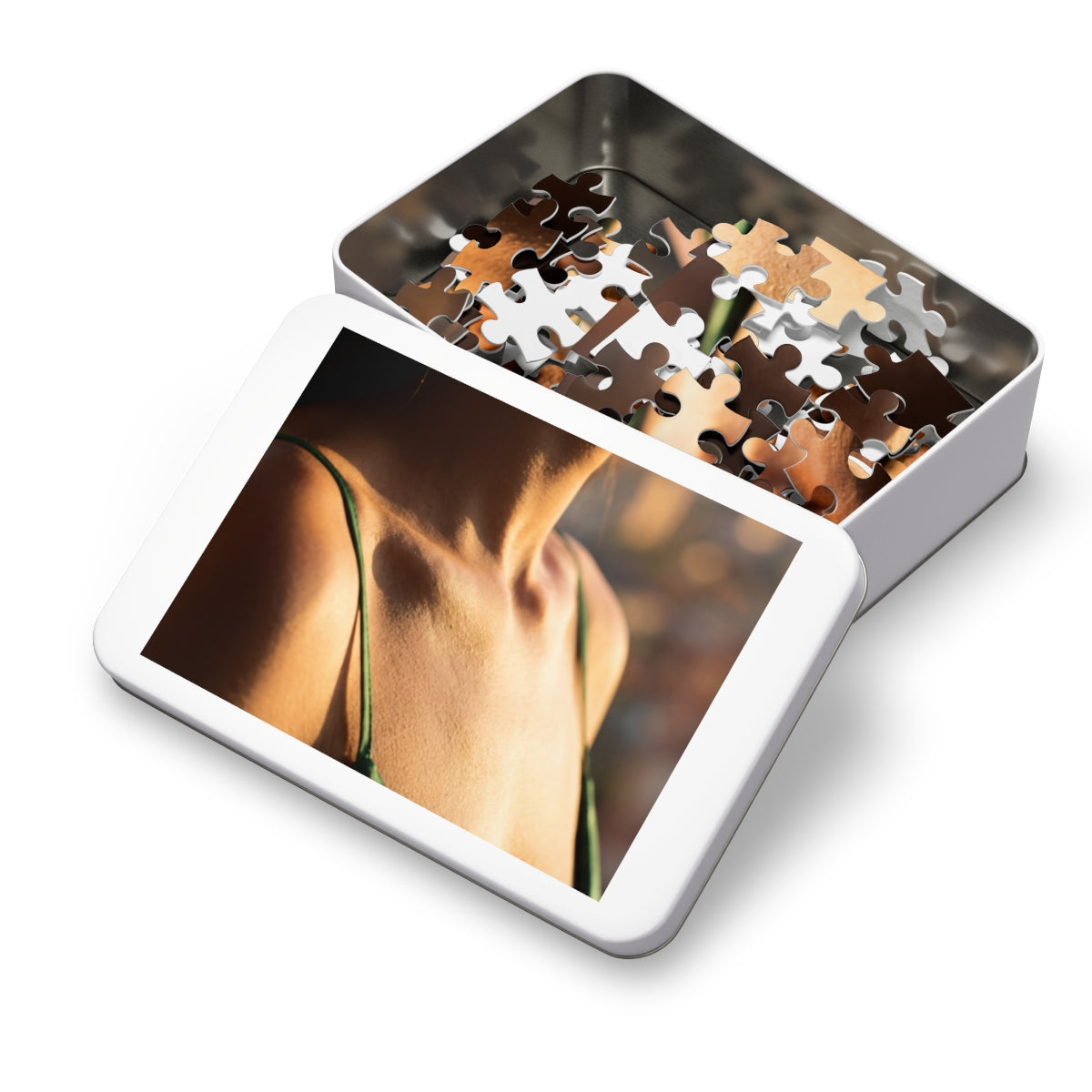 Jigsaw Puzzle with Tin - Emerald Sun Activity