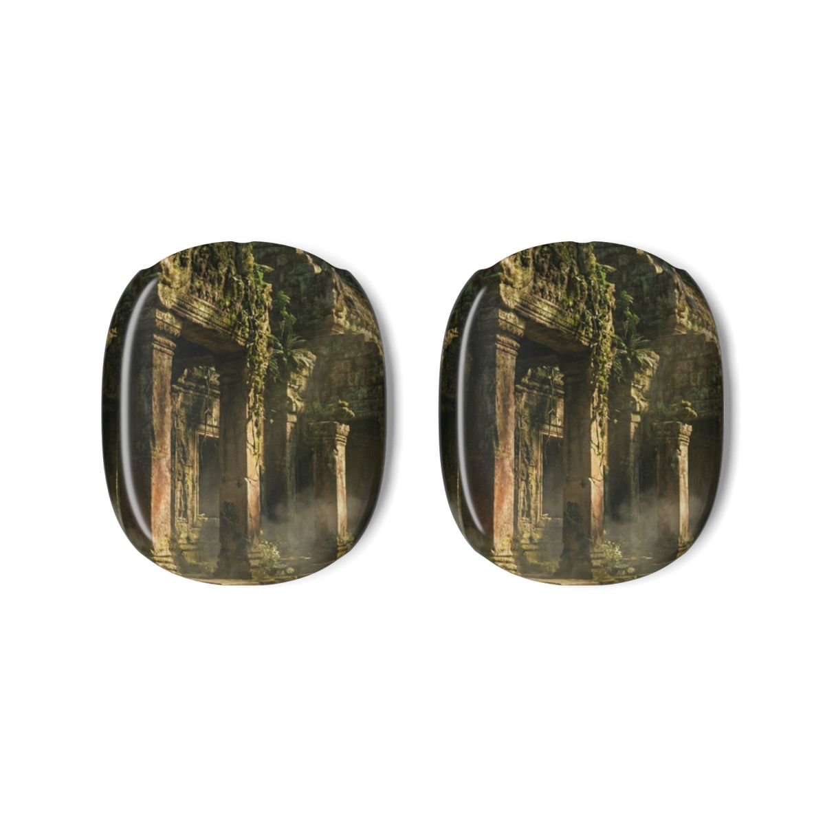AirPod Max Cases - Overgrown Stone Realm | Echovira Gallery