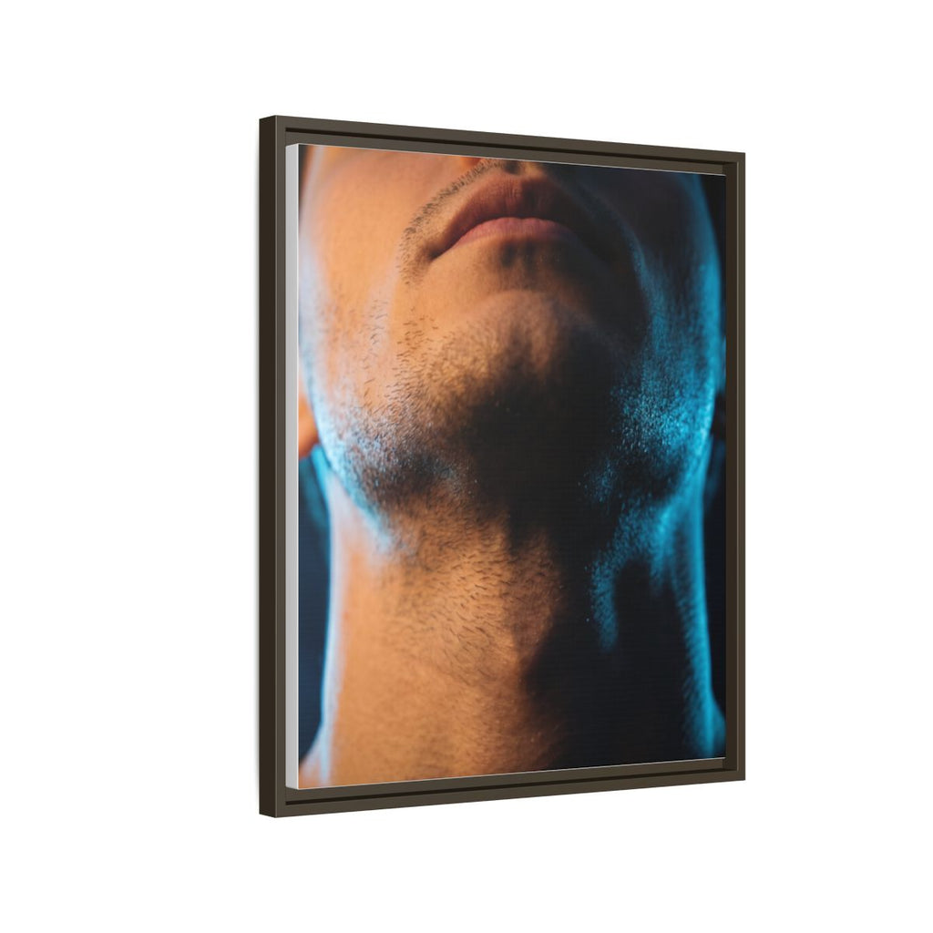 Framed Matte Canvas - Neon Noir