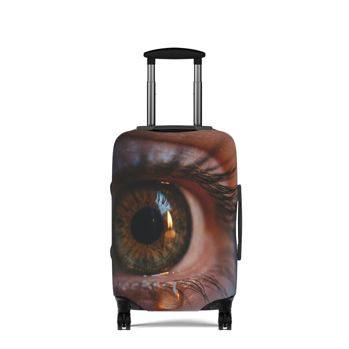 Luggage Cover - Amber Iris Reflection Fine Art Print |...