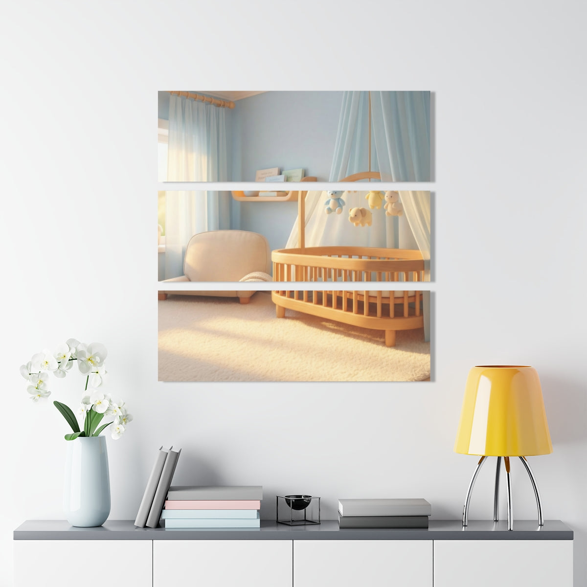 Serene Nursery Acrylic Prints - Wall Decor — Landscape