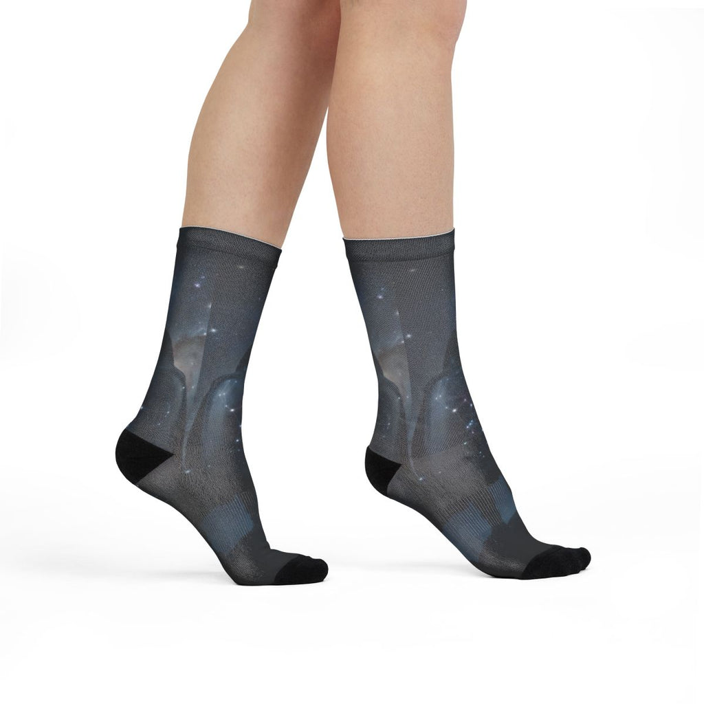 Crew Socks with Orion Constellation Sci-Fi Art