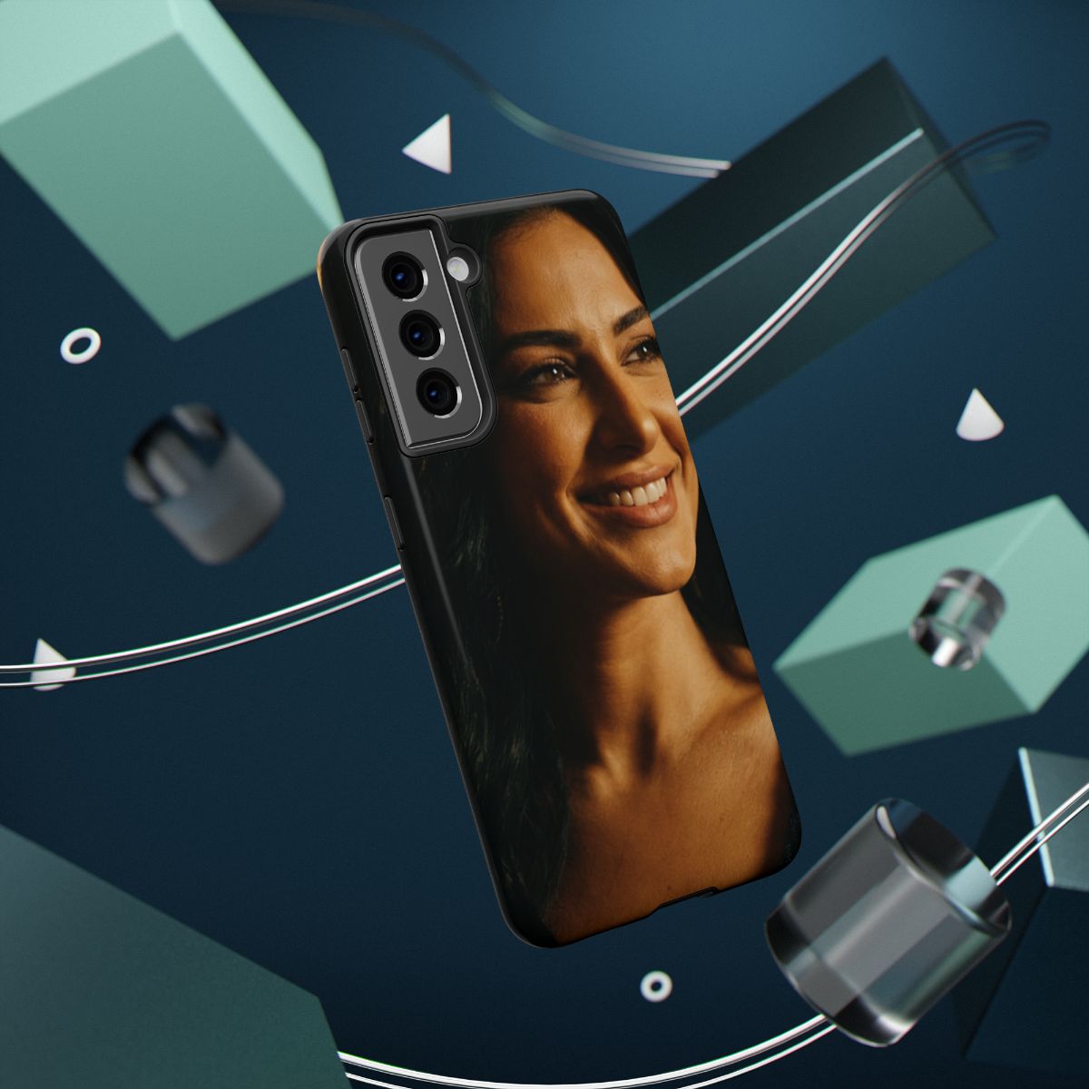 Impact-Resistant Cases - Tough Phone Case - Golden Elegance