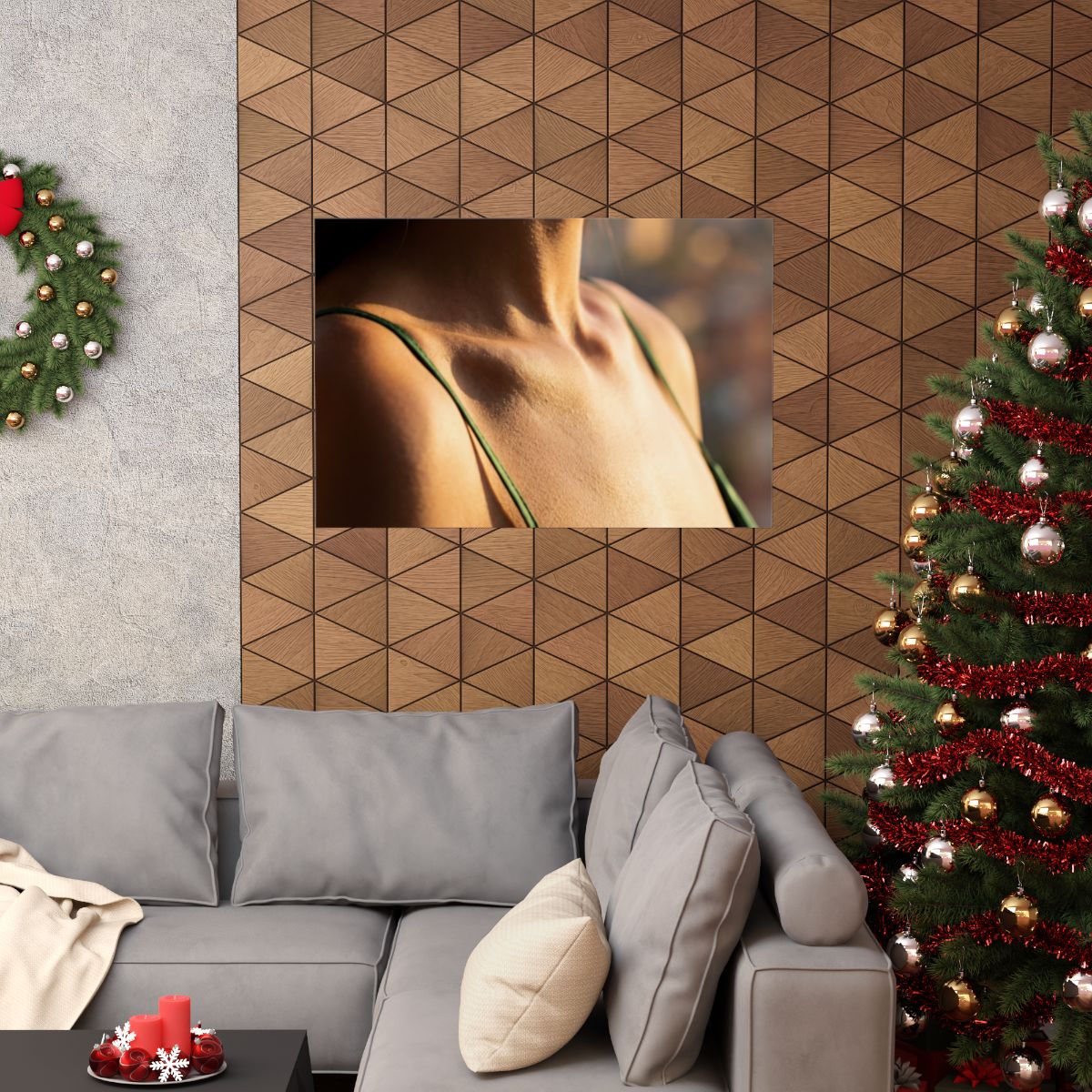 Matte Horizontal Posters - Golden Hour Glow - Minimalist......