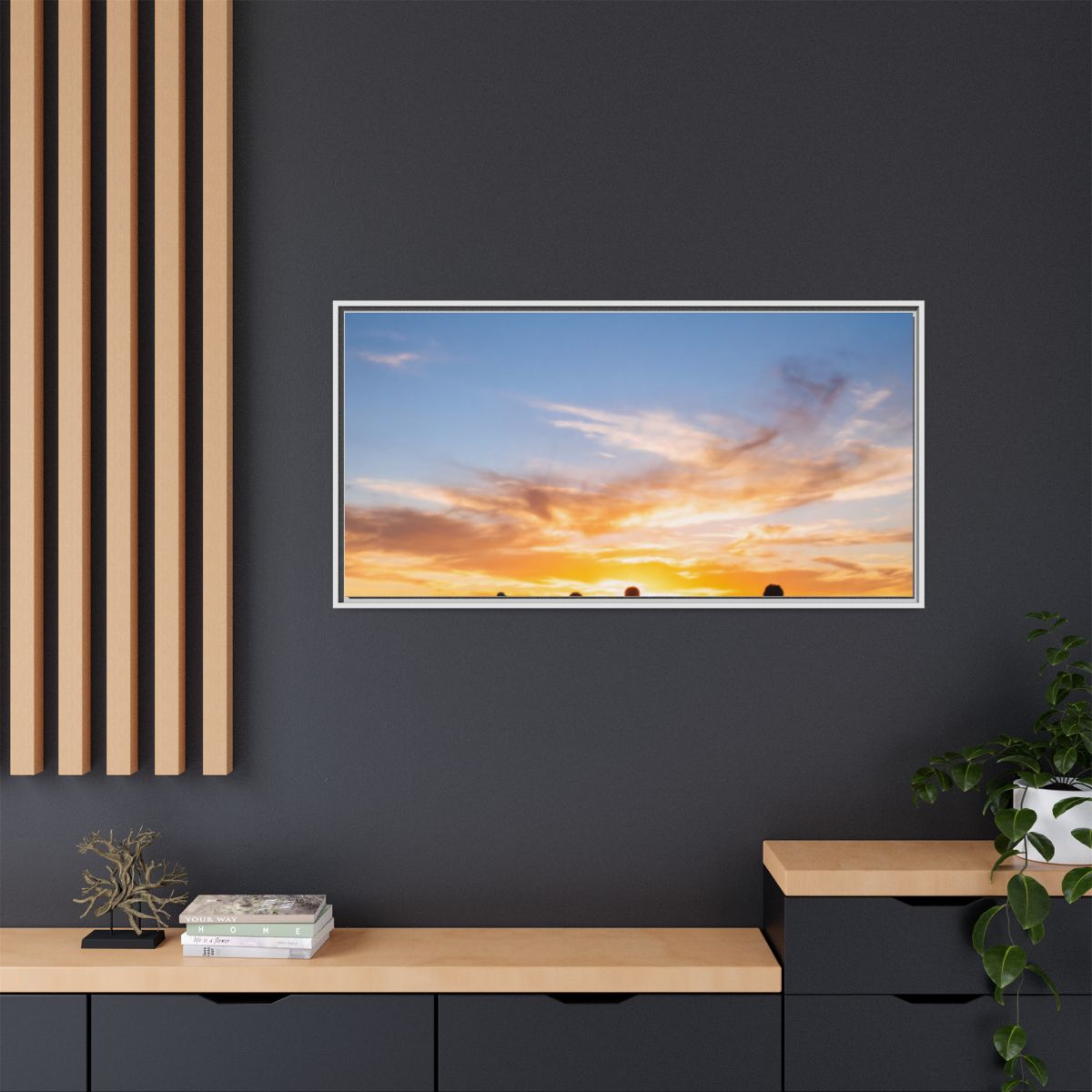 Matte Canvas, Framed - Epic Dawn Trek