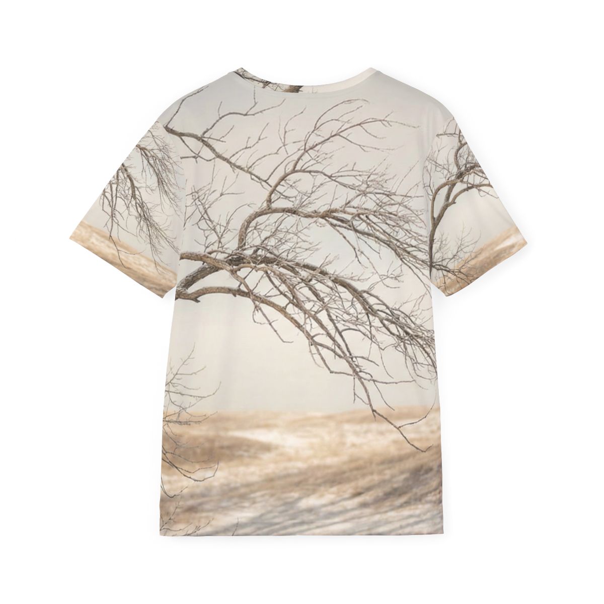 Men's Sports Jersey - Winter Branch Solitude Landscape |...