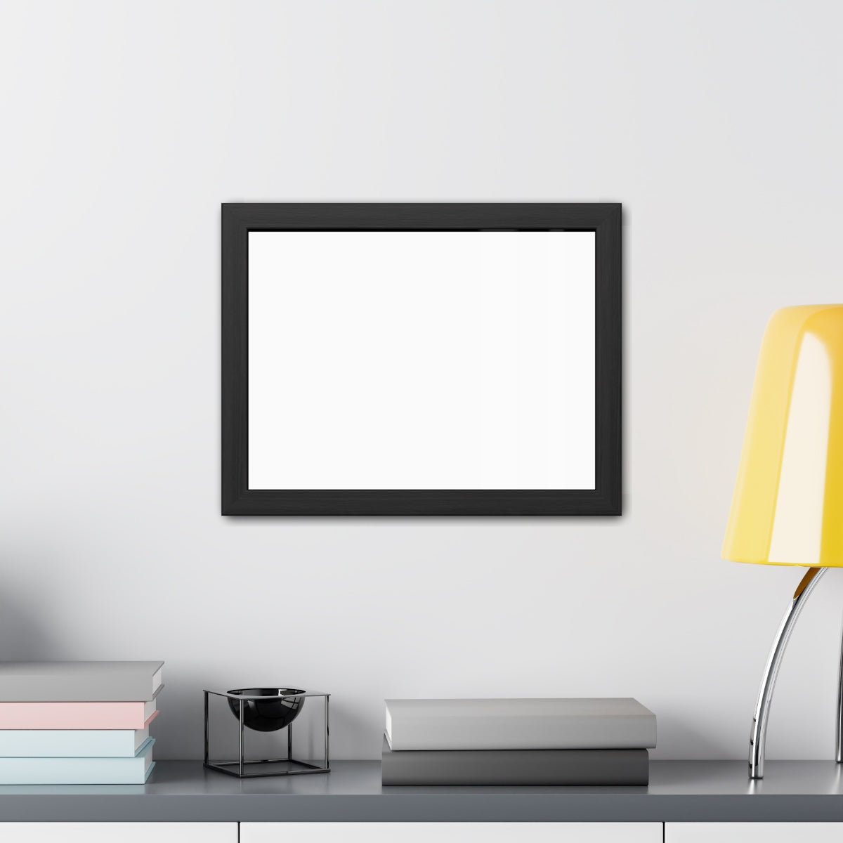 Framed Posters - Winter Branch Solitude Landscape —... |...