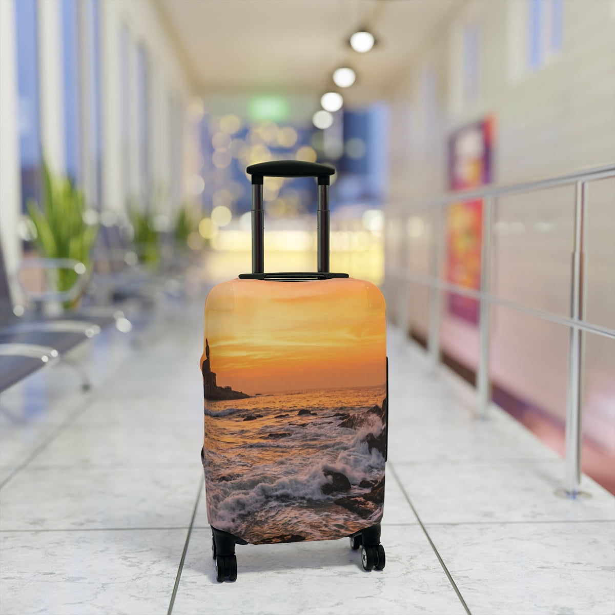 Luggage Cover - Majestic Golden Coast