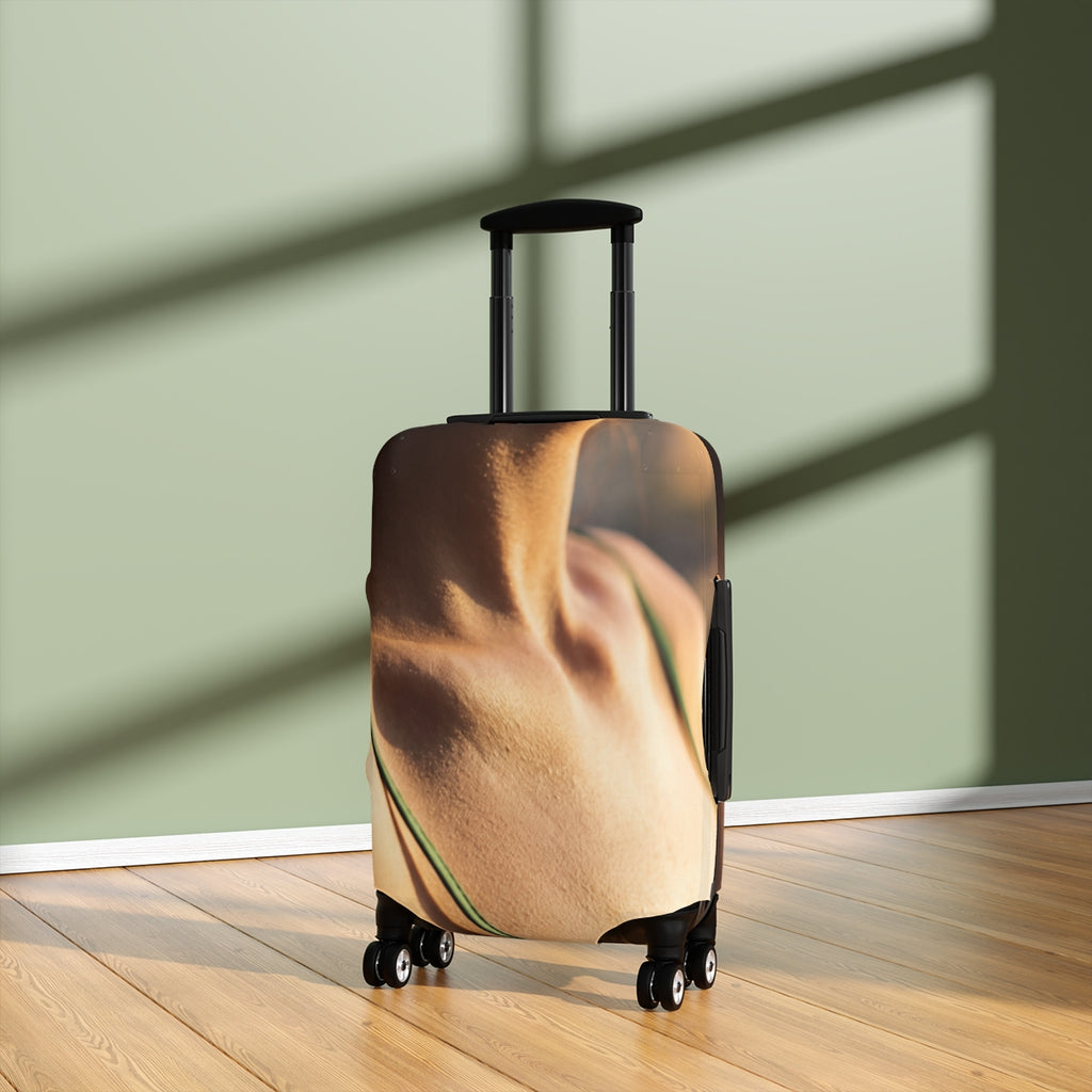 Luggage Cover - Golden Hour Solace Canvas | Echovira Gallery