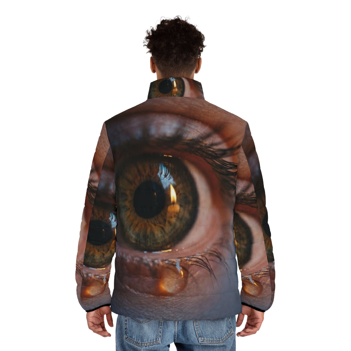 Men's Puffer Jacket - Luminous Tear